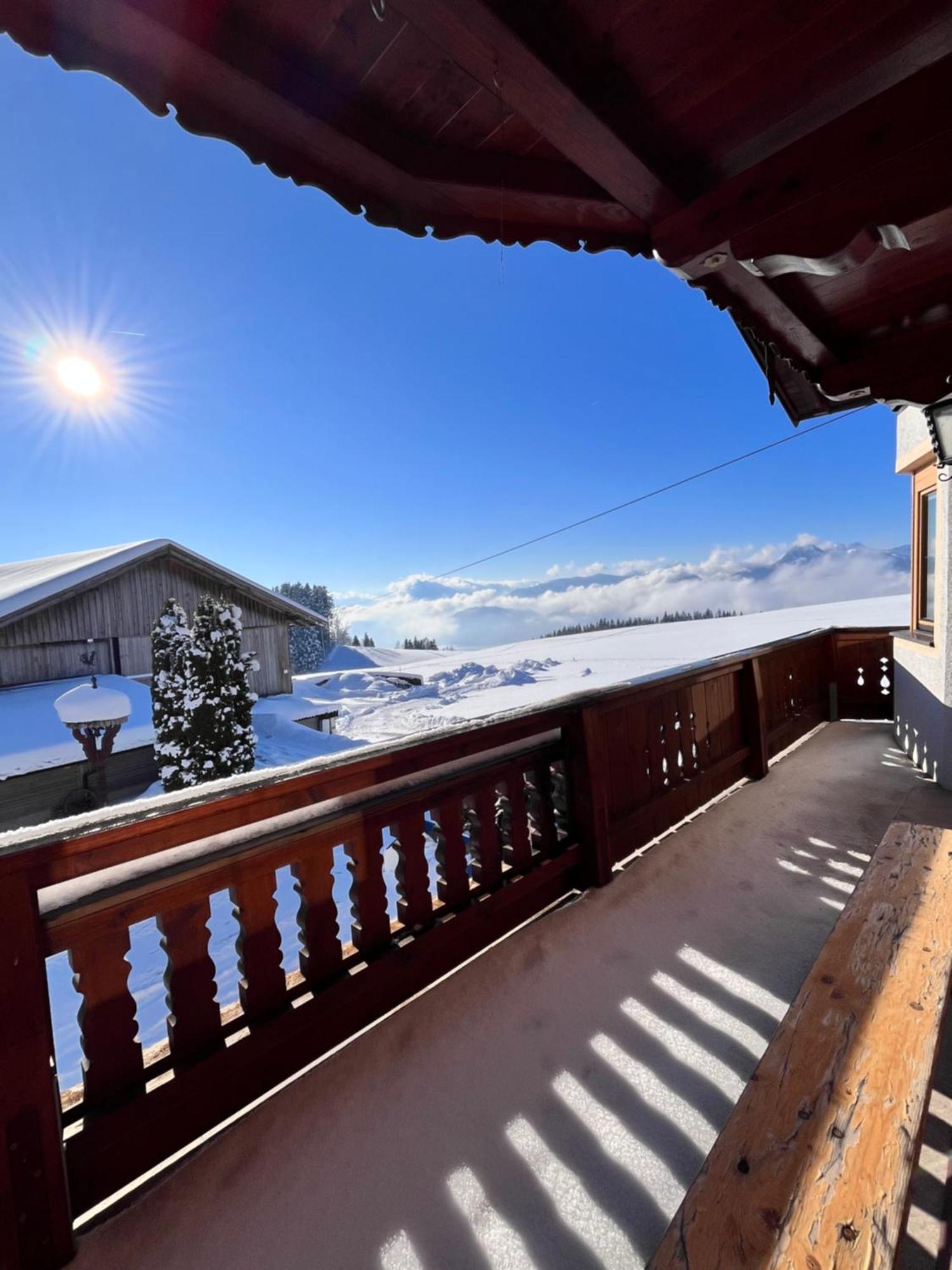 Ferienhaus Praschberg Niederndorferberg ภายนอก รูปภาพ